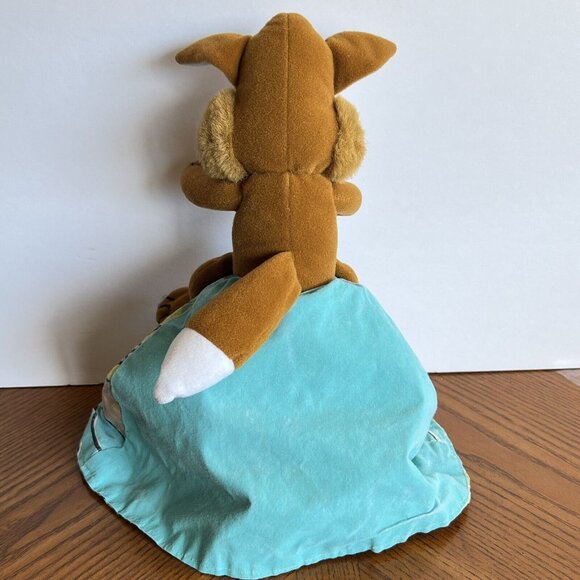 Toy Parade Wolf Bear Flip Doll Topsy Turvy Convertible 2 in 1 Rag Doll - Picture 15 of 16